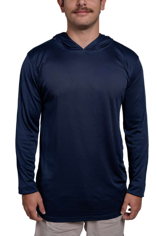Camiseta Dry Fit con capucha para hombre