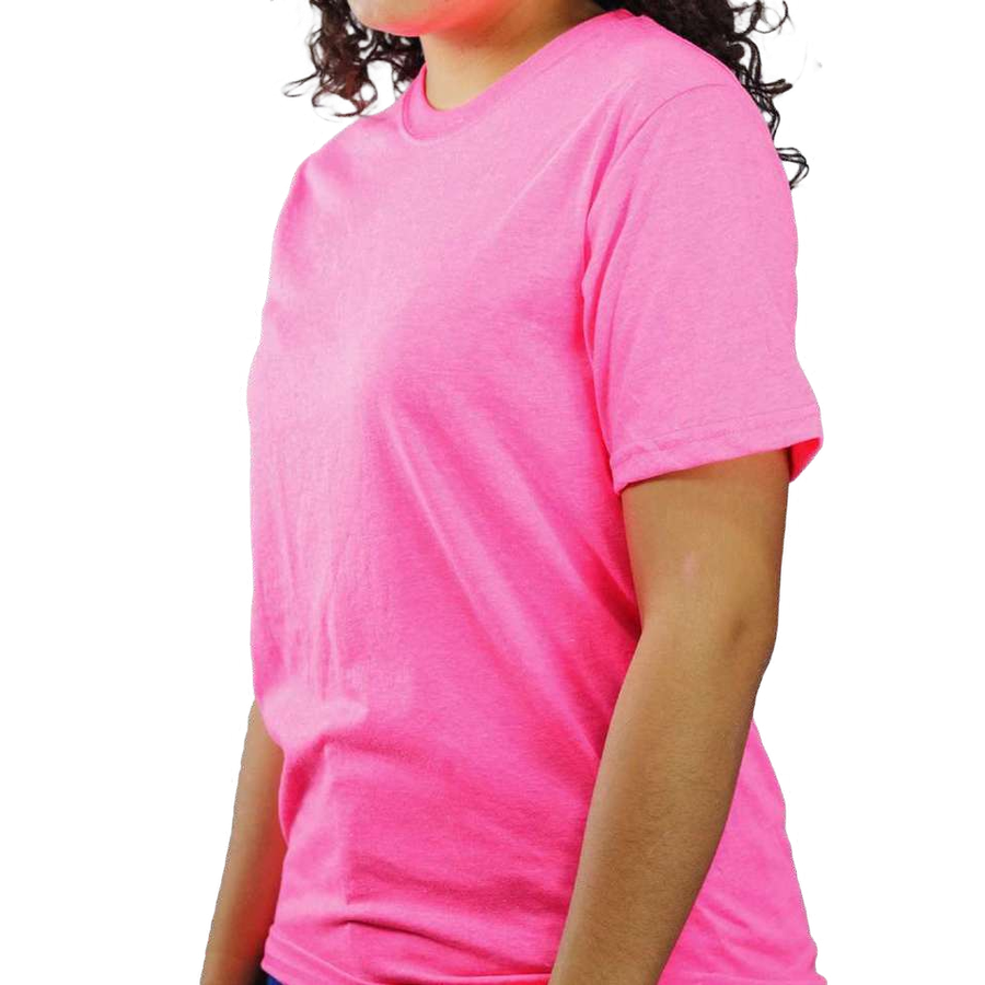 Camiseta cuello redondo 100% algodón