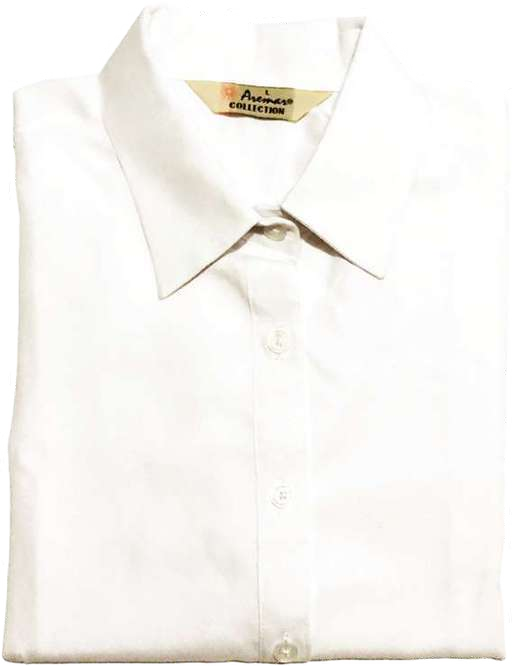 Camisa Oxford manga corta para mujer