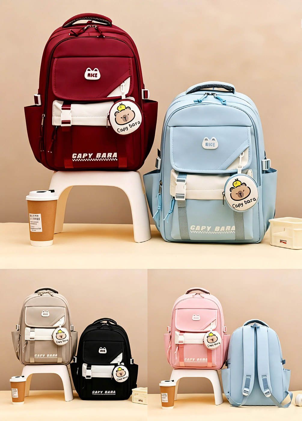 Mochila escolar modelo KB1526